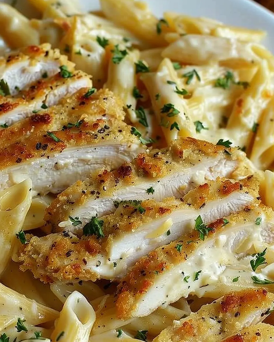 Best Chicken Alfredo: Indulgent Recipe with Turkey Bacon Delight