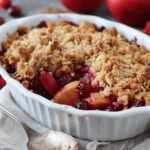 The Best Cranberry Apple Crisp Recipe Ever