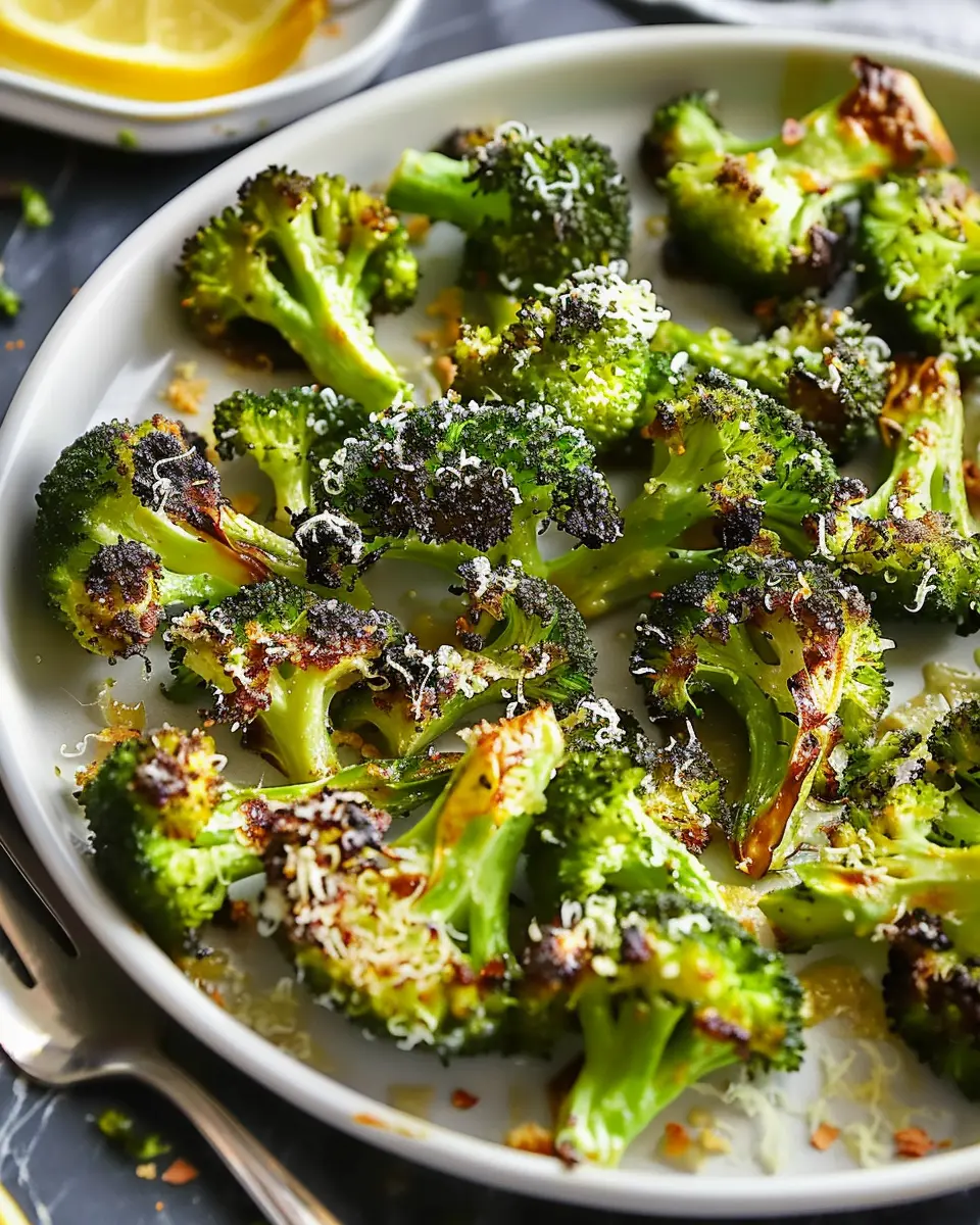 Garlic Parmesan Roasted Broccoli: The Best Easy Side Dish Ever