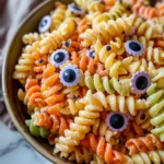 Halloween Eyeball Pasta Salad Recipe