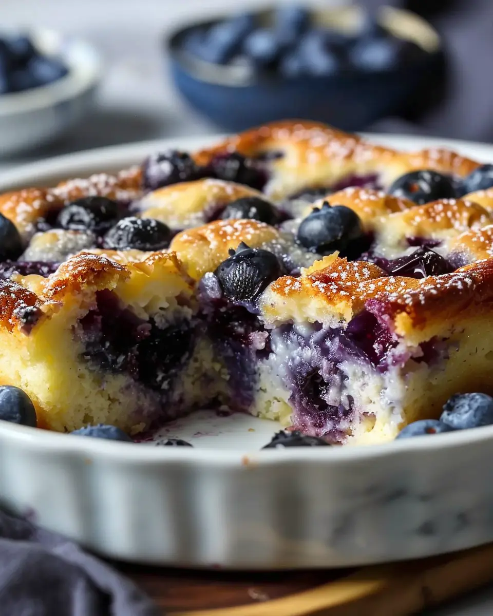Blueberry Cottage Cheese Breakfast Bake: A Deliciously Easy Start
