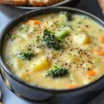 Broccoli Potato Cheese Soup Recipe