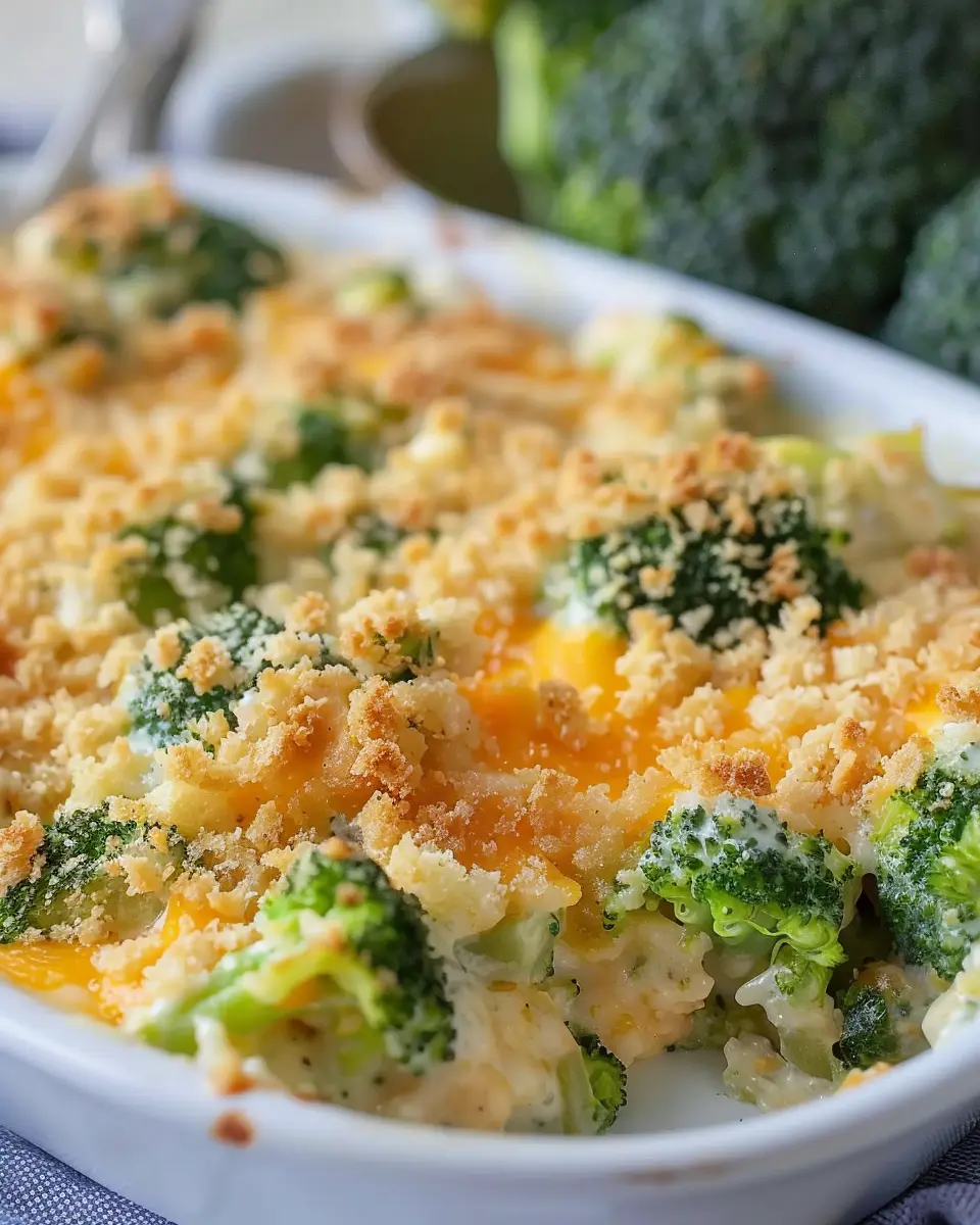 Broccoli Cheese Casserole Recipe: Easy Comfort Food with Turkey Bacon