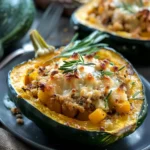 Savory Stuffed Acorn Squash: A Cozy, Comfort Food Delight
