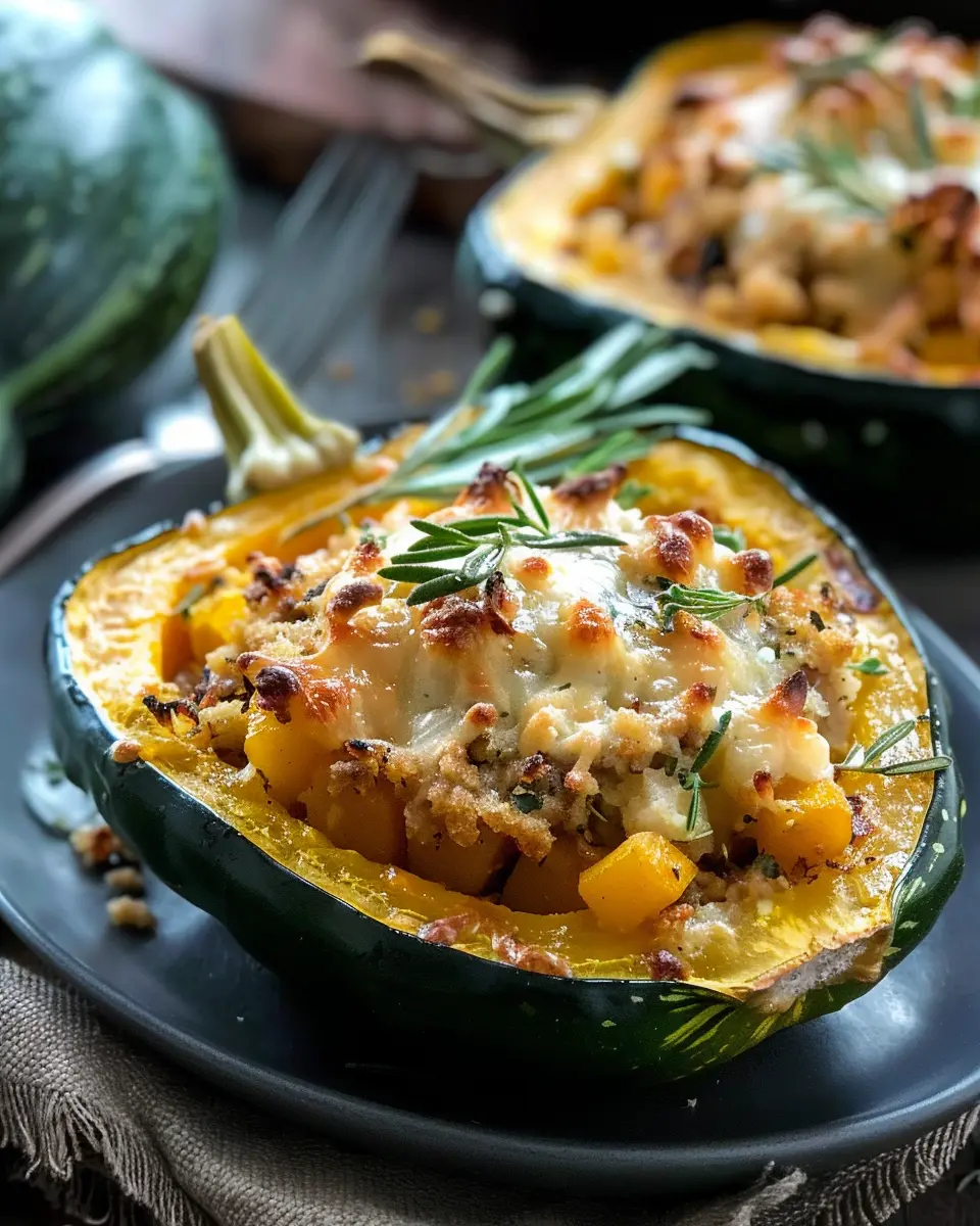 Savory Stuffed Acorn Squash: An Easy Comfort Food Delight