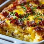 Easy Crack Breakfast Casserole