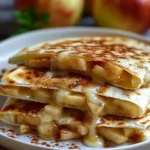 Apple Cinnamon Breakfast Quesadillas