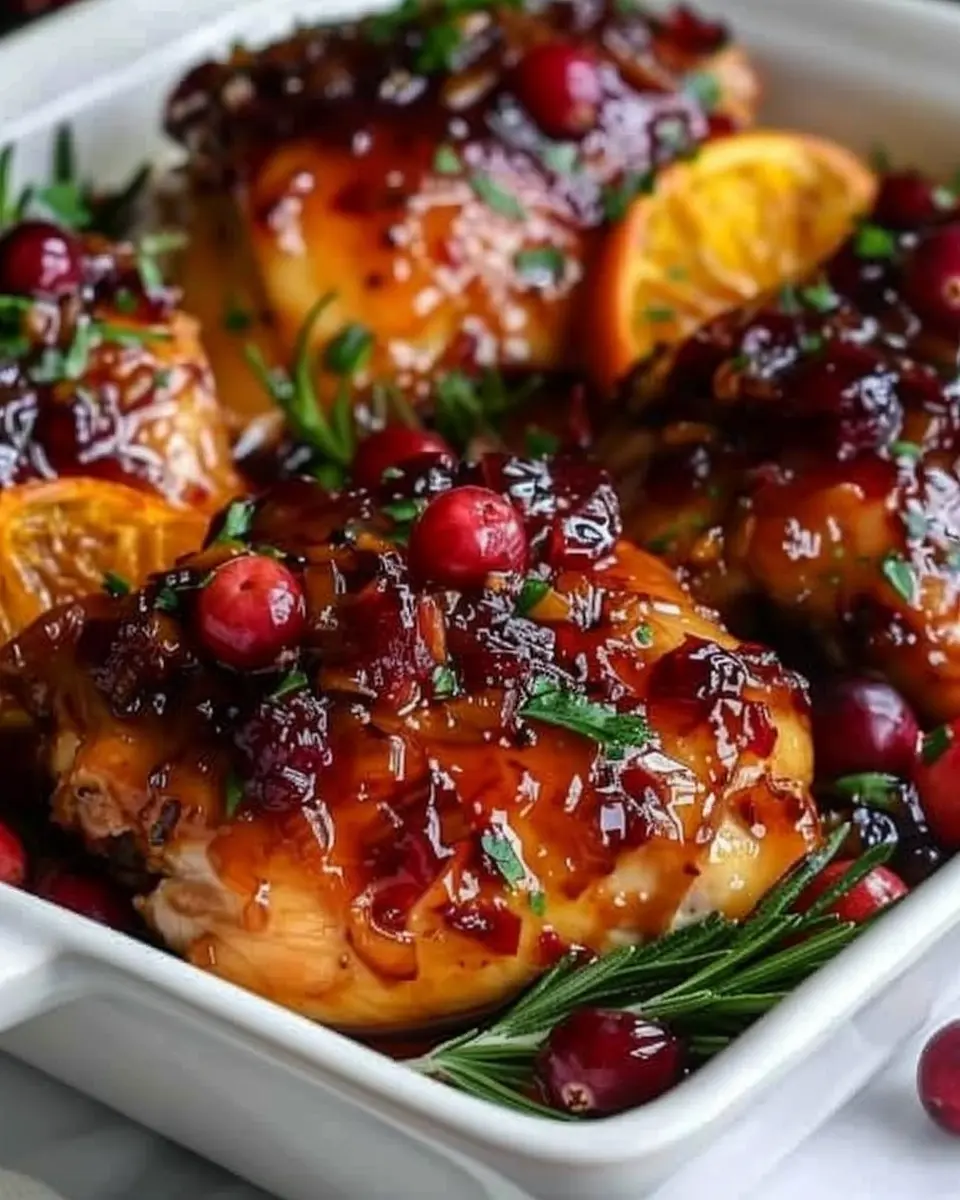 Cranberry Orange Glazed Chicken: The Best Recipe for Home Cooks