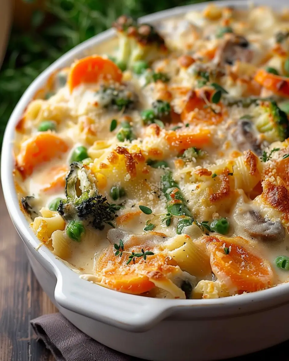 Creamy Vegetable Casserole: A Comforting Feast for All