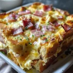 Monte Cristo Breakfast Casserole