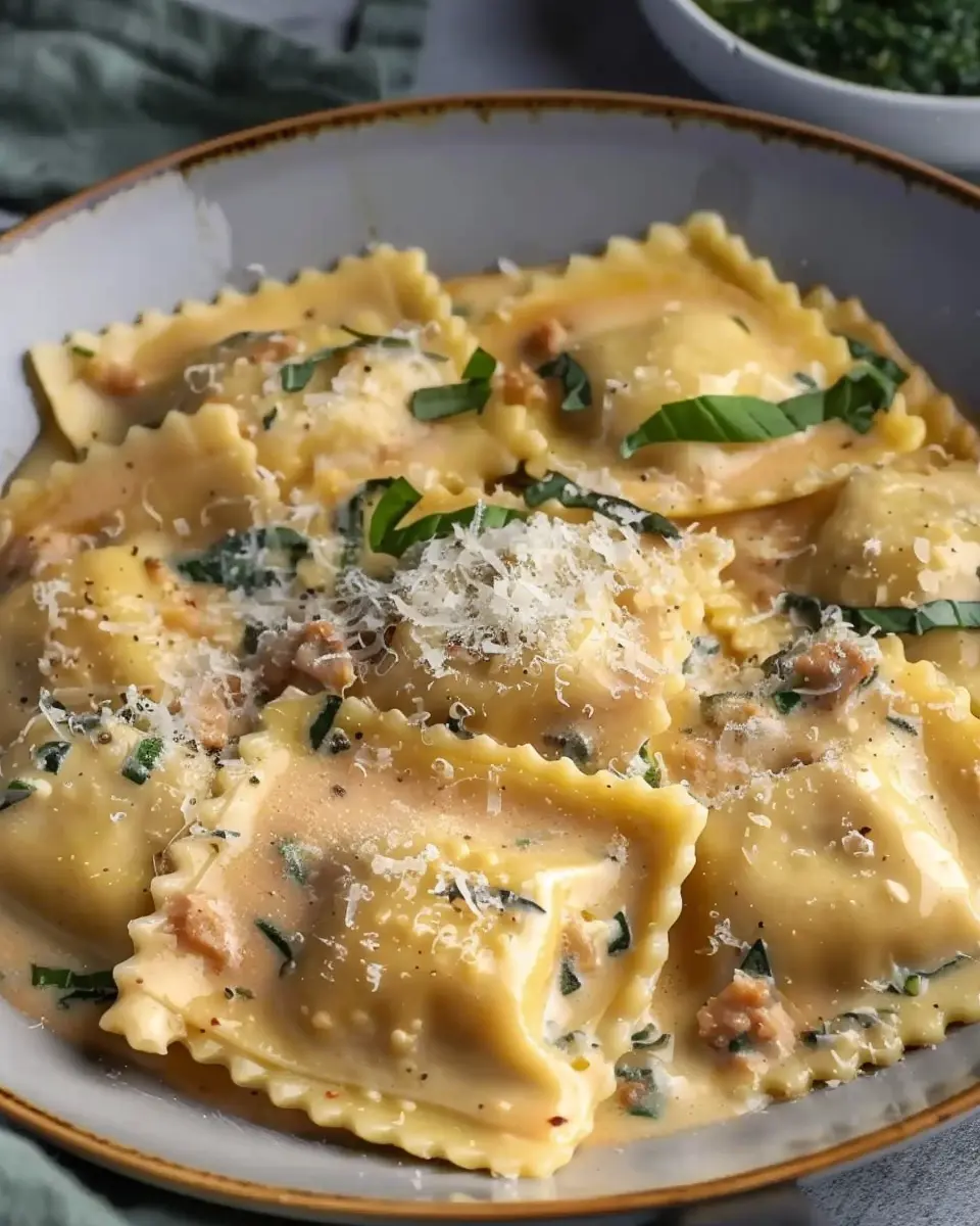 Creamy Tuscan Ravioli That&#039;ll Become Your Family&#039;s Favorite