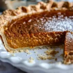 Bourbon Brûlée Pumpkin Pie Recipe