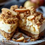 Apple Crumble Cheesecake