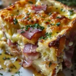 Monte Cristo Breakfast Casserole