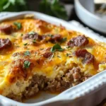 Easy Sausage and Egg Casserole