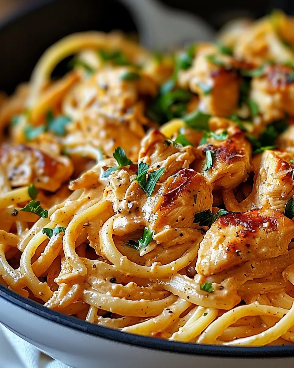 Irresistibly Easy Cowboy Butter Chicken Linguine in 30 Minutes