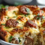 Make-Ahead Sausage Gruyere Strata