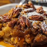 Pumpkin Pecan Cobbler