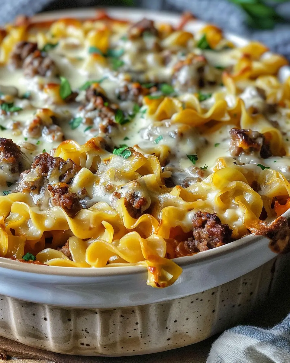 Sour Cream Beef Noodle Casserole: An Easy Family Favorite