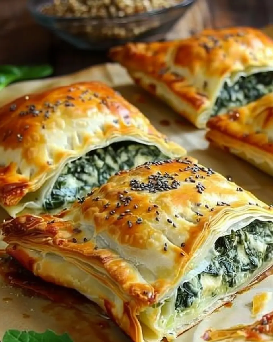 Mediterranean Addictive Spinach Stuffed Pastry That Will Delight You