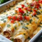 Creamy Queso Chicken Enchiladas for Effortless Family Dinners
