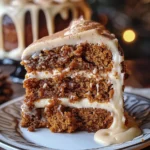 Gingerbread Cake Cinnamon Molasses Frosting