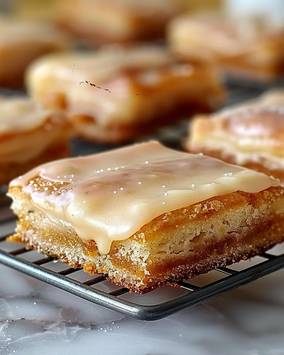 Soft Baked Maple Donut Bars: Indulgent Treat for Cozy Mornings