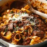 Dutch Oven Short Rib Ragu with Pappardelle