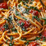 TOMATO GARLIC PASTA QUICK EASY