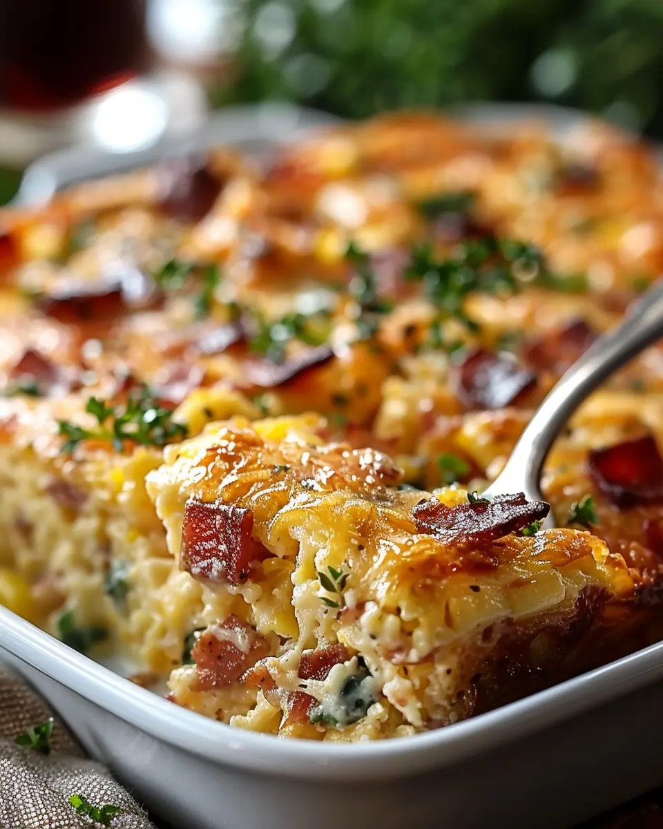 Crack Breakfast Casserole: Irresistibly Easy Turkey Bacon Delight