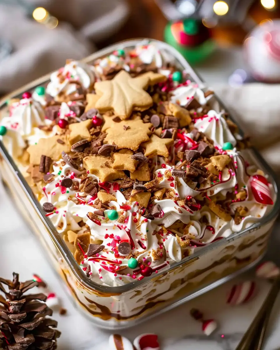 Christmas cookie lasagna: an easy indulgent treat for everyone
