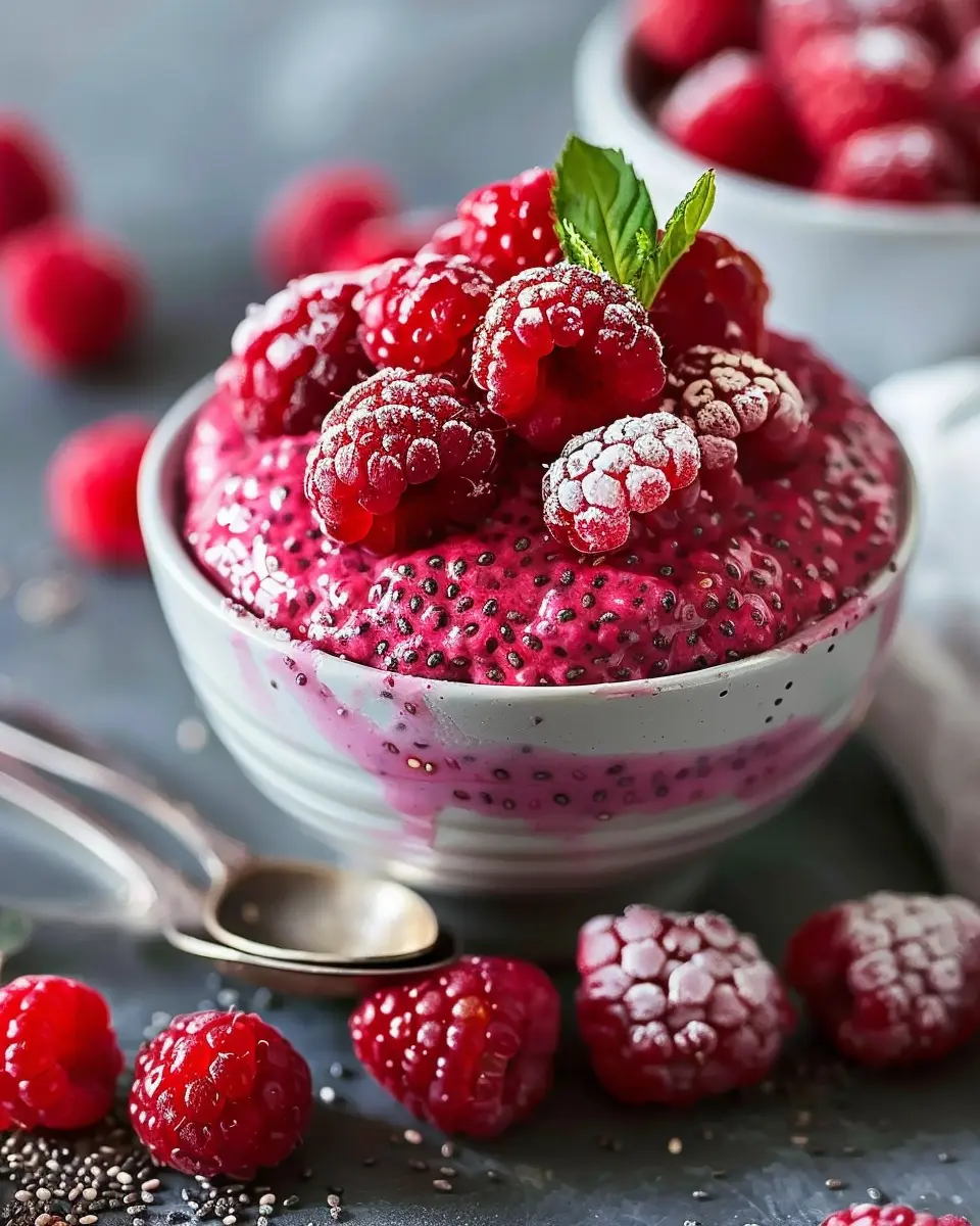 Raspberry Chia Pudding: The Best Easy Breakfast Delight