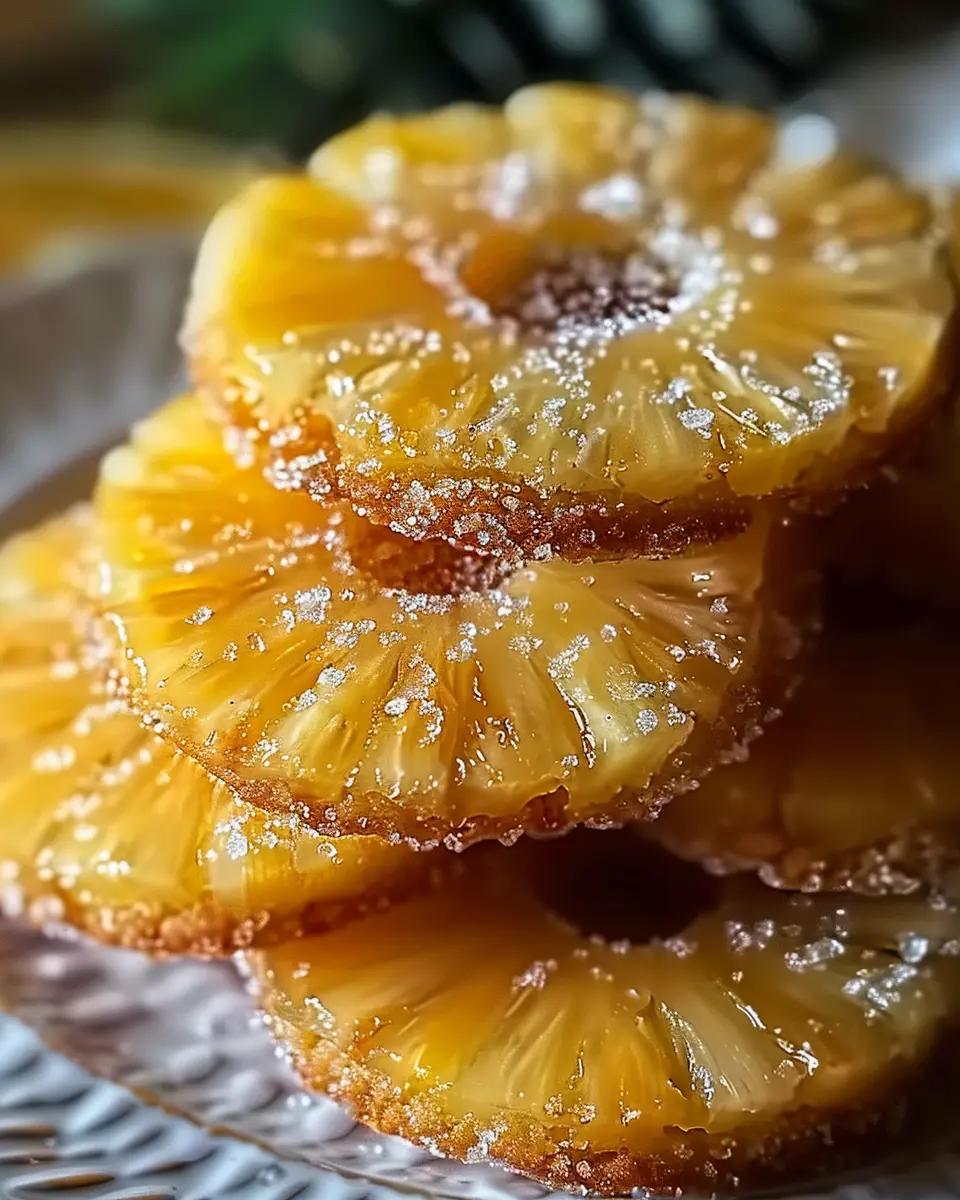 Pineapple Upside Down Sugar Cookies That Delight Every Bite