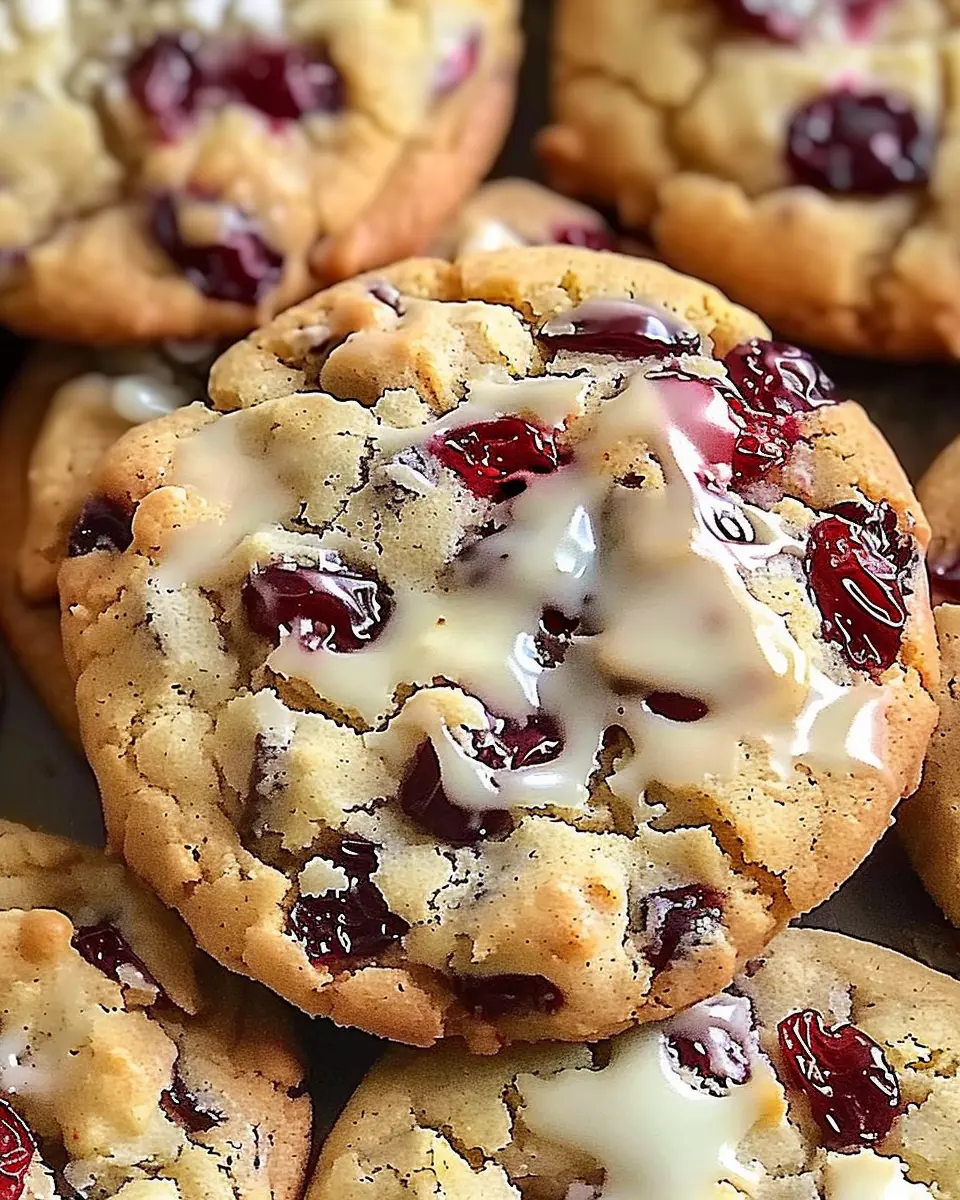 Irresistible Sweet Cranberry Bliss Cookies: The Best Holiday Treat