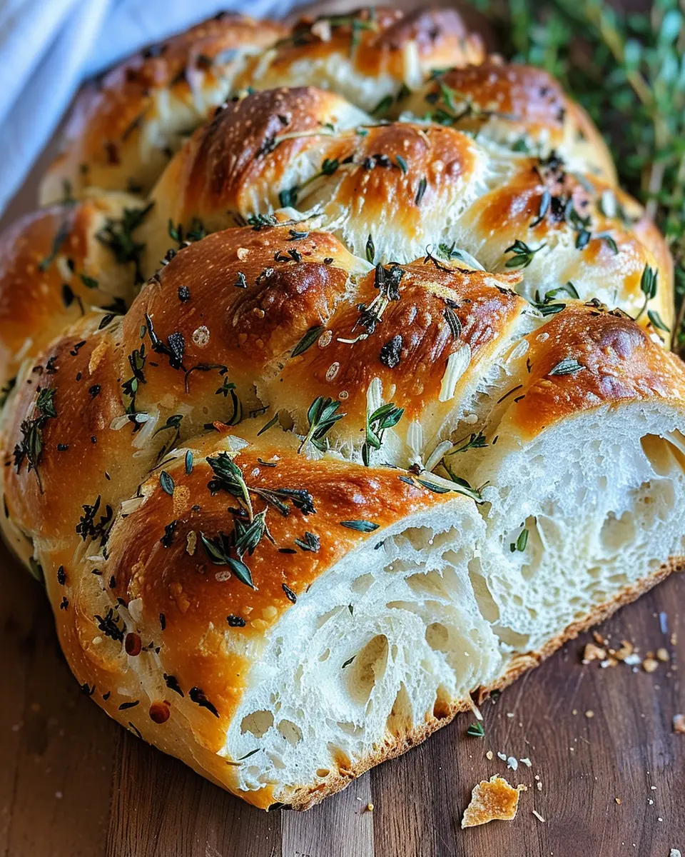 Garlic Herb Braided Bread: The Best Homemade Delight You’ll Love