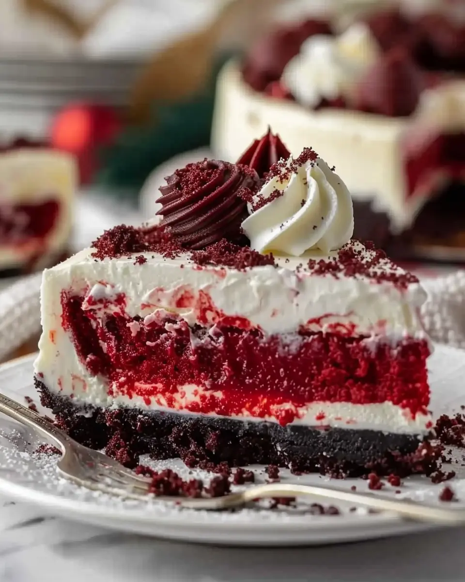 Christmas Red Velvet Cheesecake Recipe – Indulgent Holiday Delight