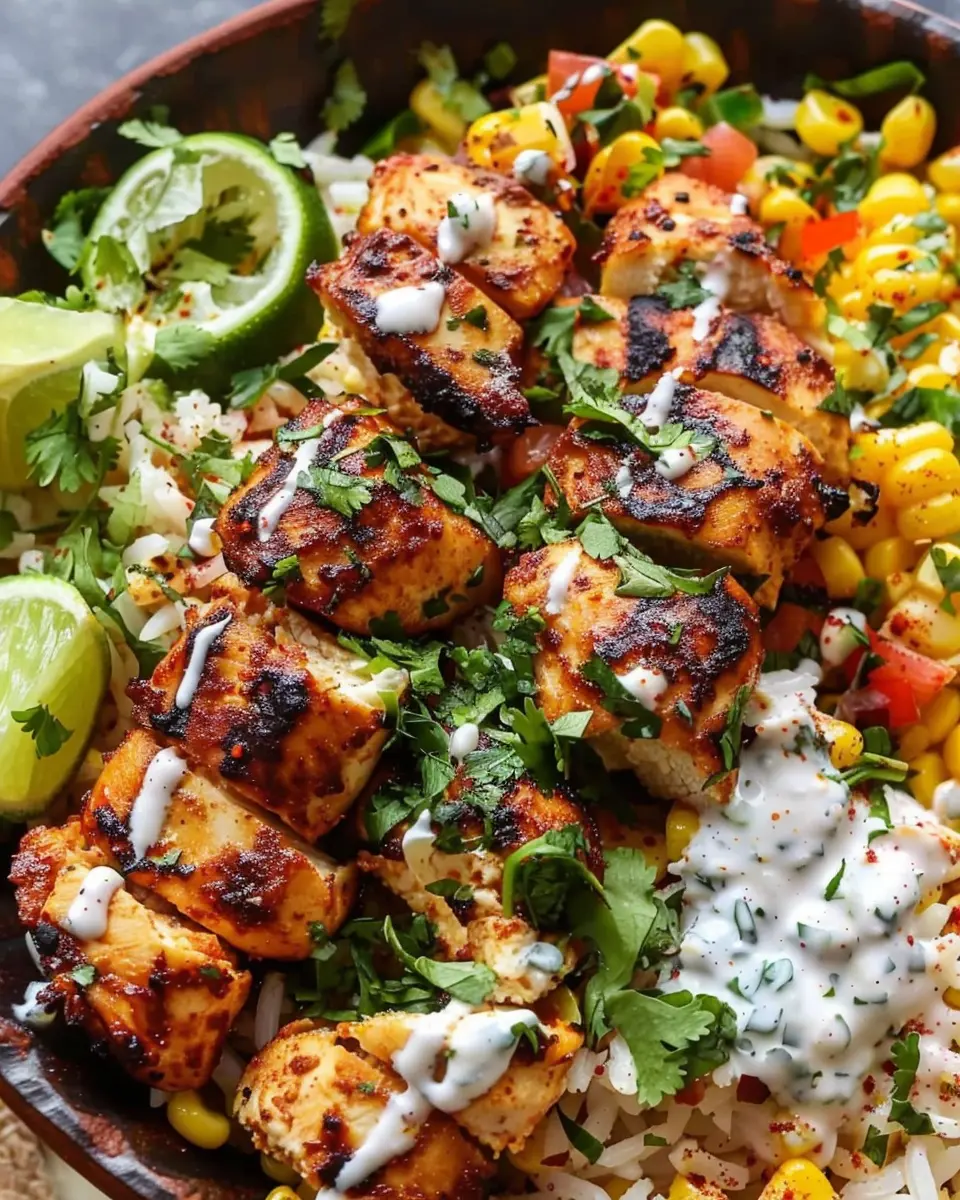 Tasty Street Corn Chicken Bowl: A Deliciously Easy Feast