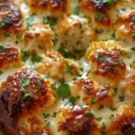 Chicken Alfredo Monkey Bread
