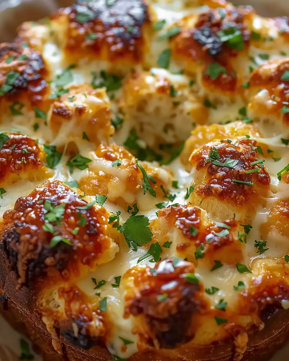 Chicken Alfredo Monkey Bread: The Indulgent Comfort Food Twist