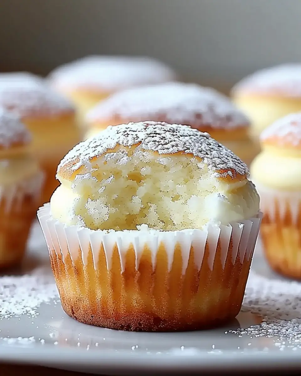 Fluffy Japanese Cotton Cheesecake Cupcakes to Delight Your Guests