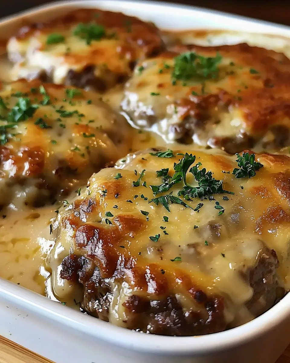 Amish Hamburger Steak Bake: Easy Comfort Food for Home Cooks
