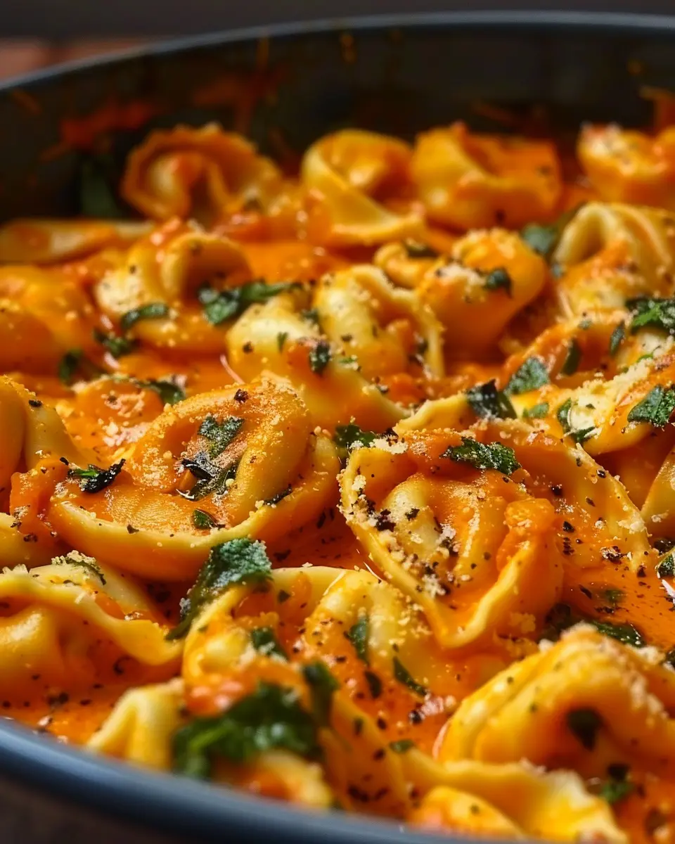 One-Pot Spicy Garlic Butter Chicken Tortellini: A Quick and Easy Delight
