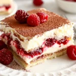 Fresh Raspberry Tiramisu