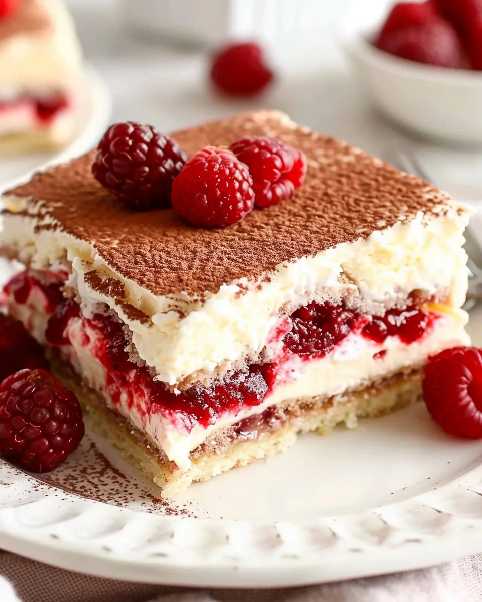Fresh Raspberry Tiramisu: An Easy Indulgence for Dessert Lovers
