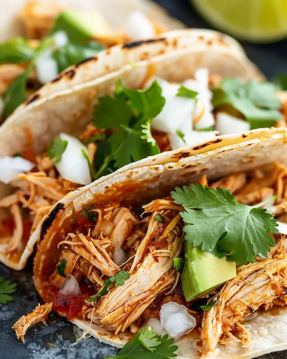 Crockpot Chicken Tacos: Easy, Flavorful Comfort Food Delight