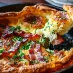 Savory Cheddar & Bacon Dutch Baby