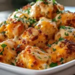 Cheddar Ranch Chicken Tater Tot Bake
