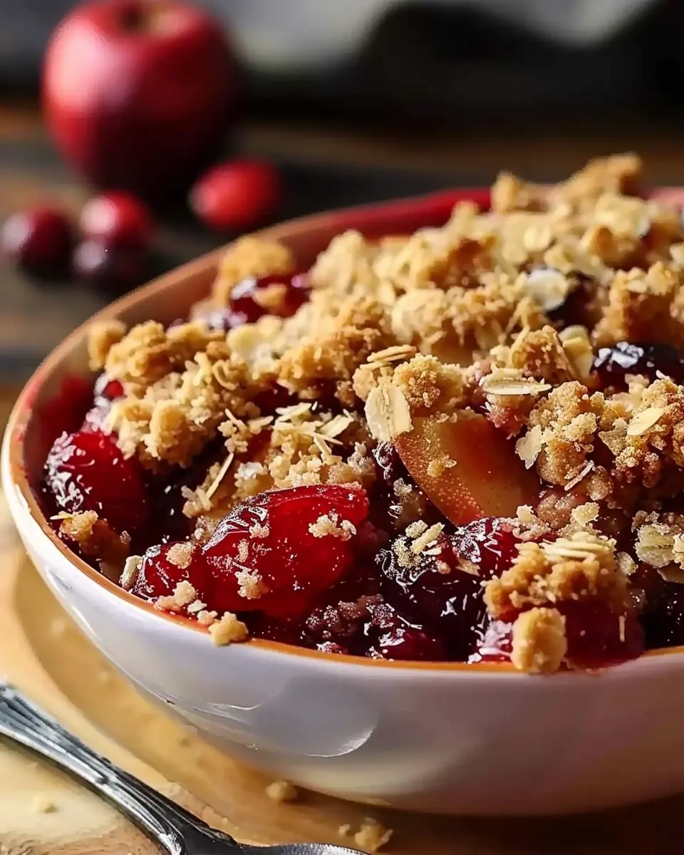 Quick Cranberry Apple Crisp: A Delightfully Easy Fall Treat