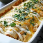 Creamy Queso Chicken Enchiladas for Effortless Family Dinners