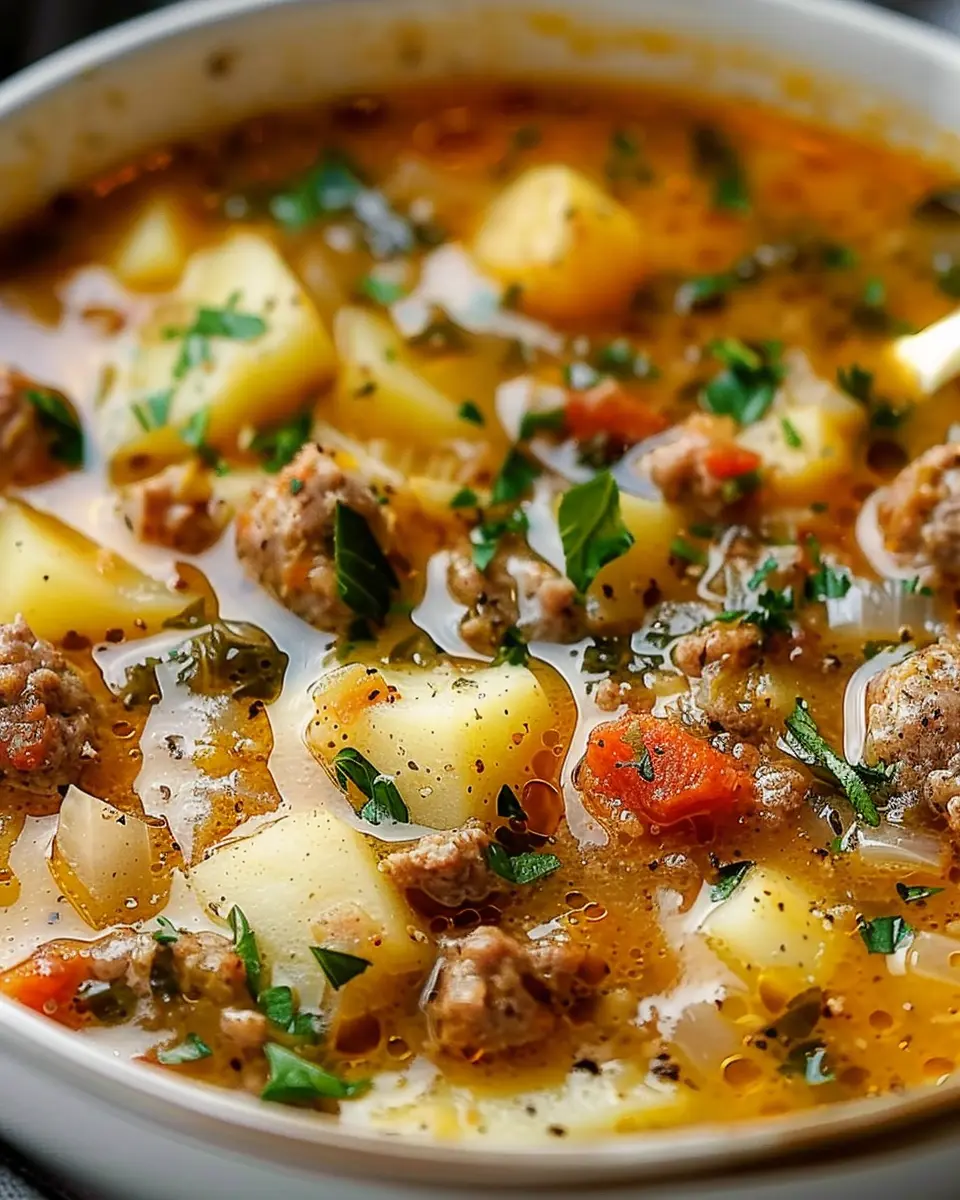 Cozy Italian Sausage and Potato Soup: A Comforting Weeknight Delight